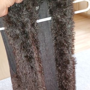 Sweater Faux fir vest XL